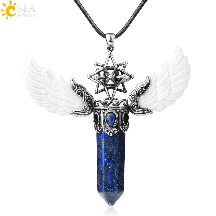 Pingente Merkabah Hexagonal Alado - Imagem 20
