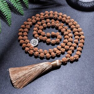 Japamala Rudraksha 108 Contas - 7-8mm