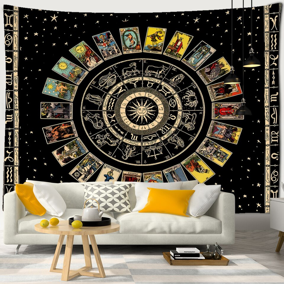 Tecido Decorativo Mandala Tarot - Imagem 5