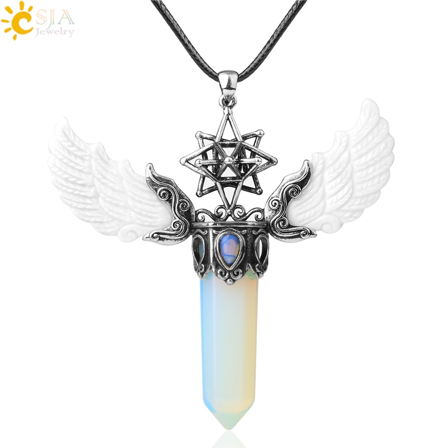 Pingente Merkabah Hexagonal Alado - Imagem 4