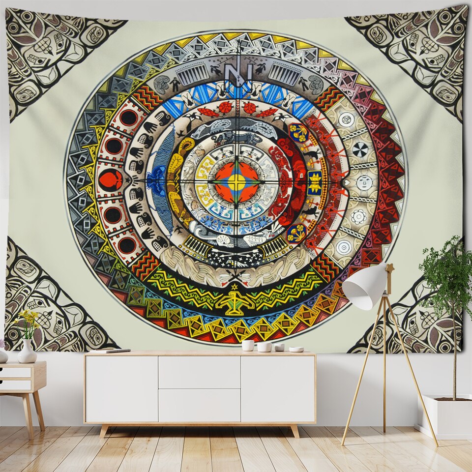 Tecido Decorativo Mandala Tarot - Imagem 3
