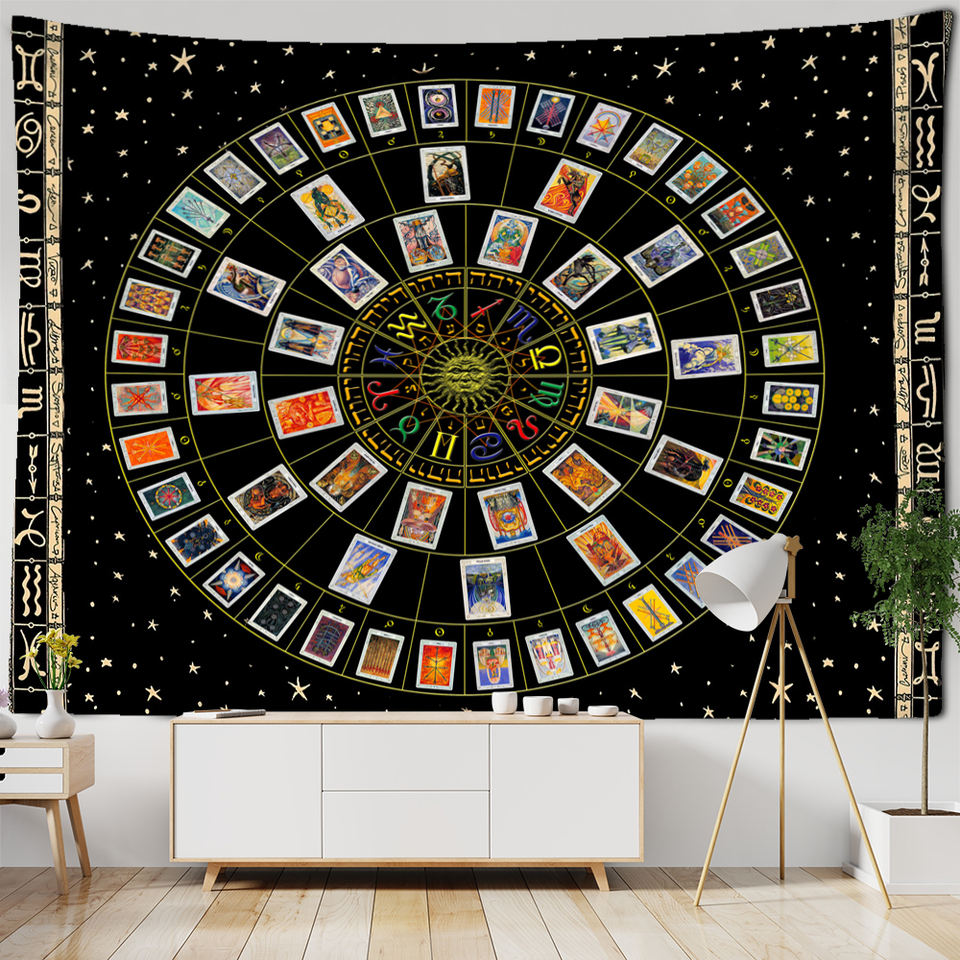 Tecido Decorativo Mandala Tarot - Imagem 2