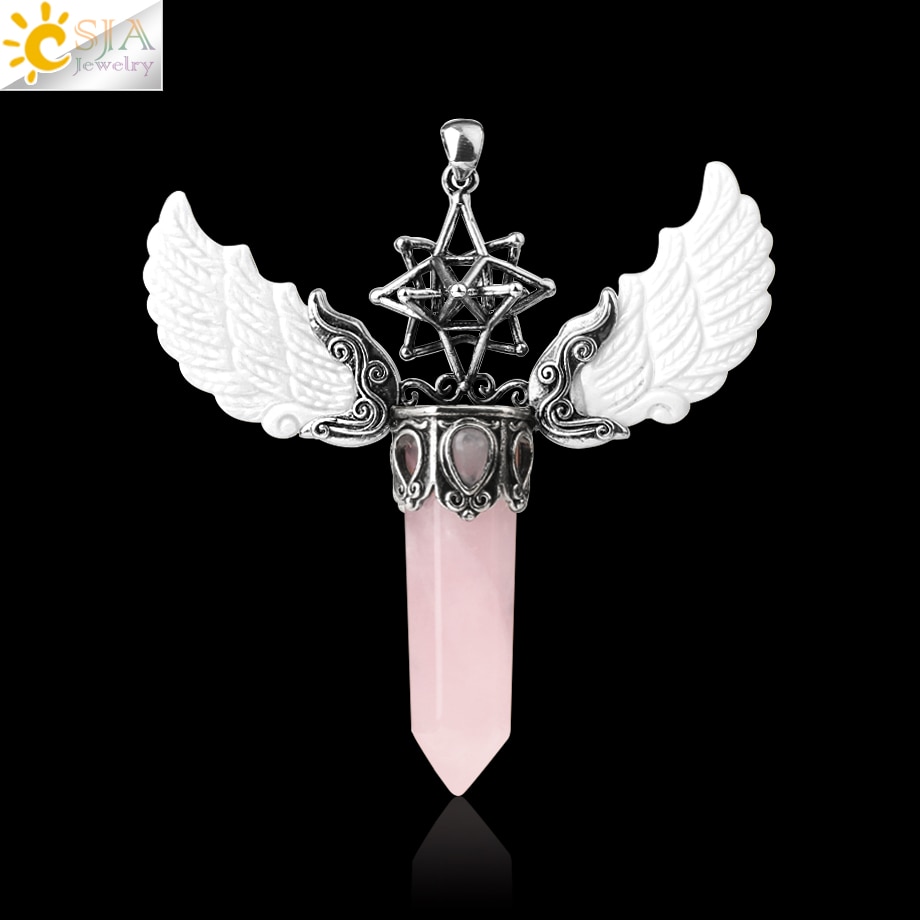 Pingente Merkabah Hexagonal Alado - Imagem 18