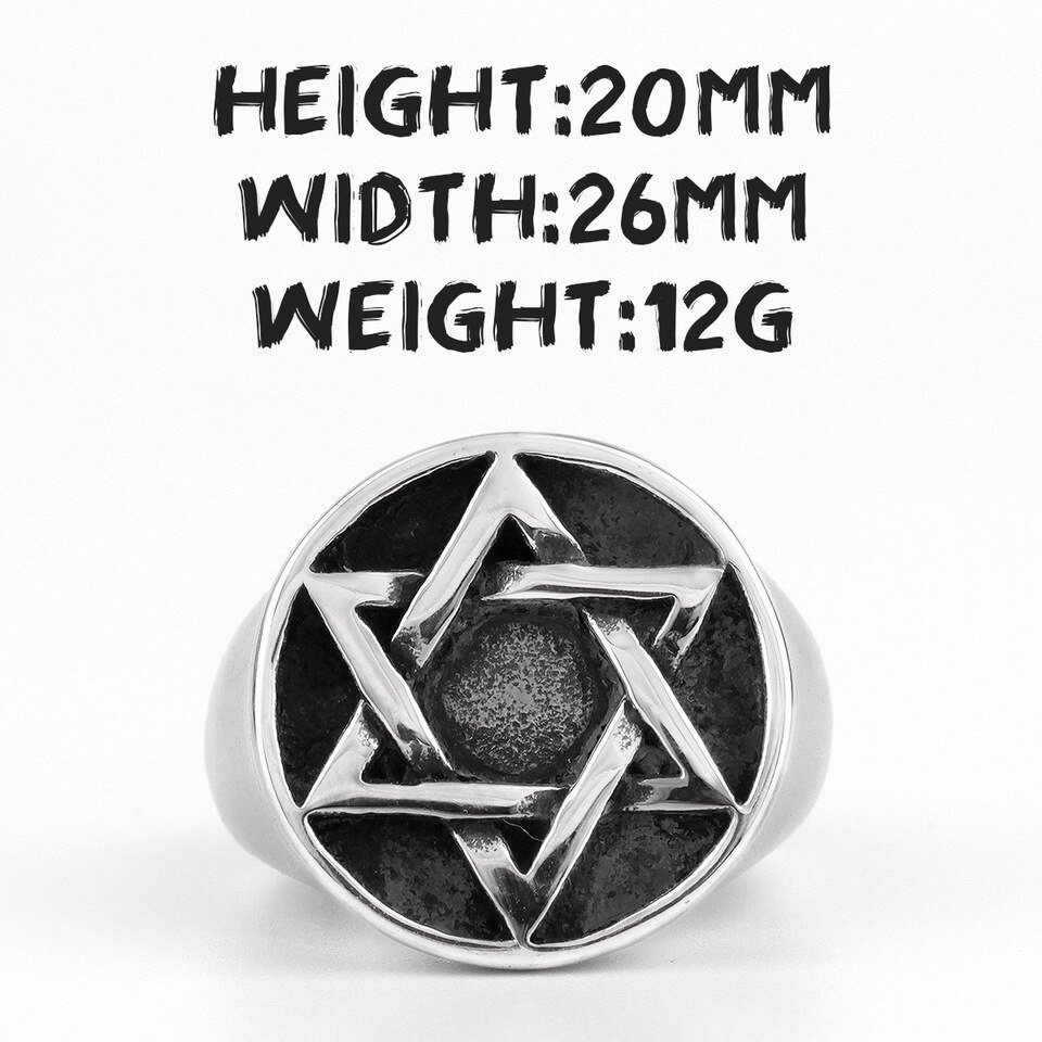 Anel Hexagrama - Imagem 4
