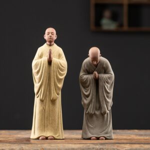 Chinês Zen Monge Estátua