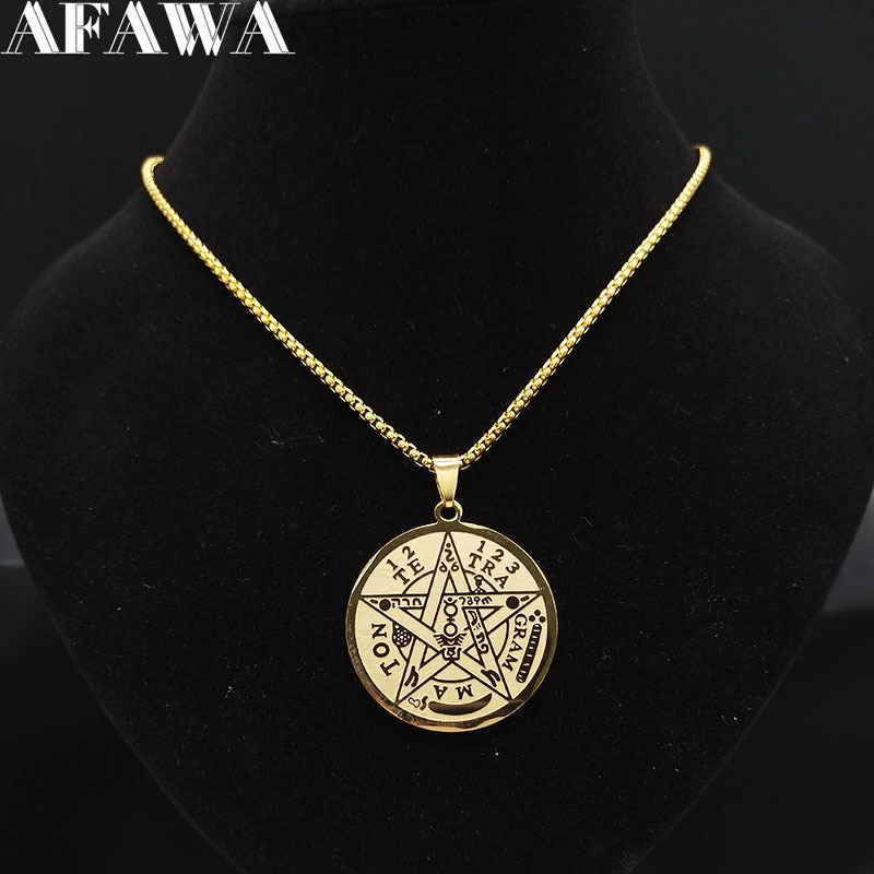 Pingente Pentagrama Tetragrammaton - Imagem 9