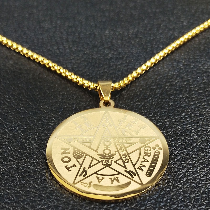 Pingente Pentagrama Tetragrammaton - Imagem 2