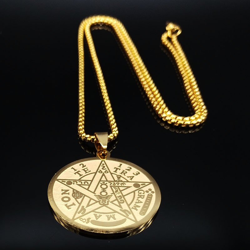 Pingente Pentagrama Tetragrammaton - Imagem 6