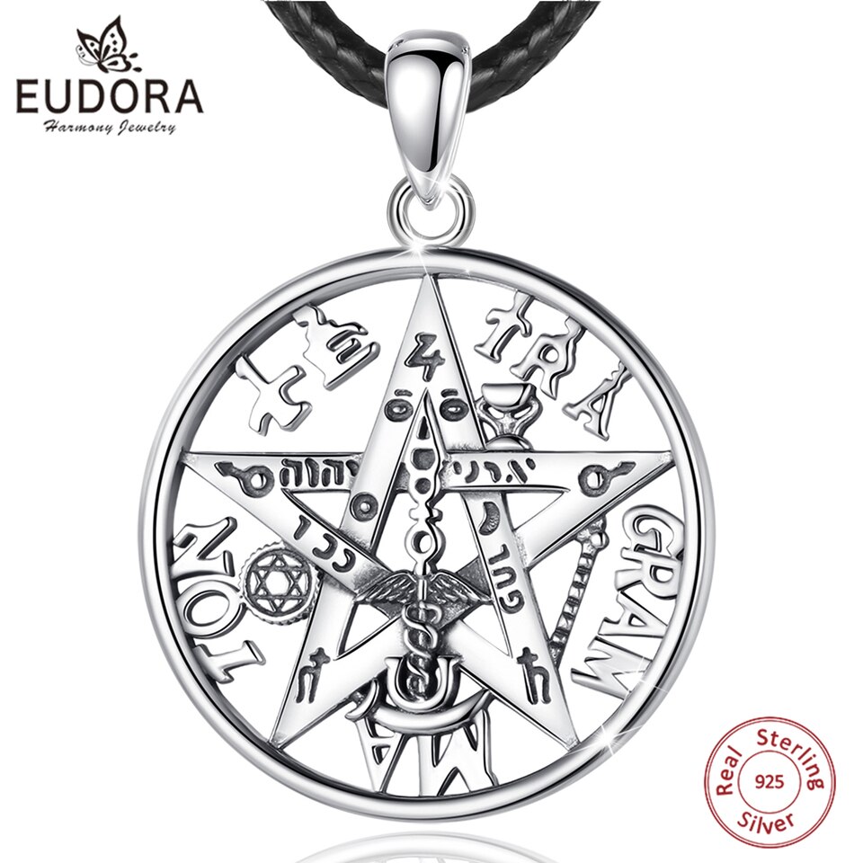 Pingente Tetragrammaton Prata Esterlina 925 - Imagem 2