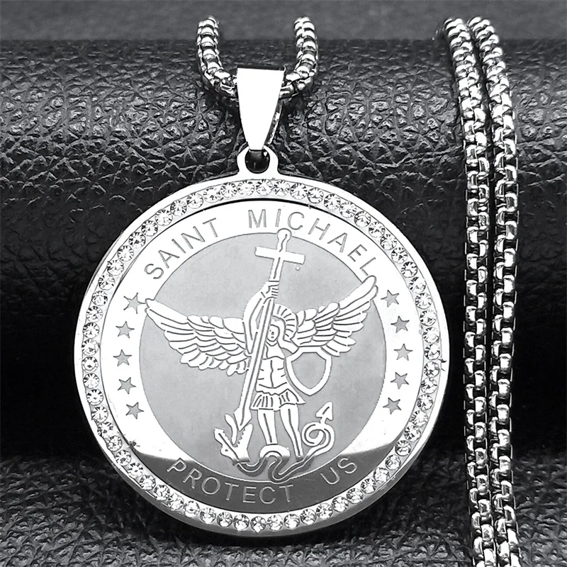 Pingente Medalhão Arcanjo Miguel (Michael) - Imagem 7