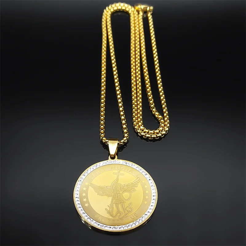 Pingente Medalhão Arcanjo Miguel (Michael) - Imagem 4