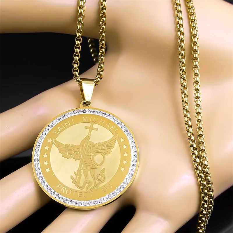 Pingente Medalhão Arcanjo Miguel (Michael) - Imagem 5