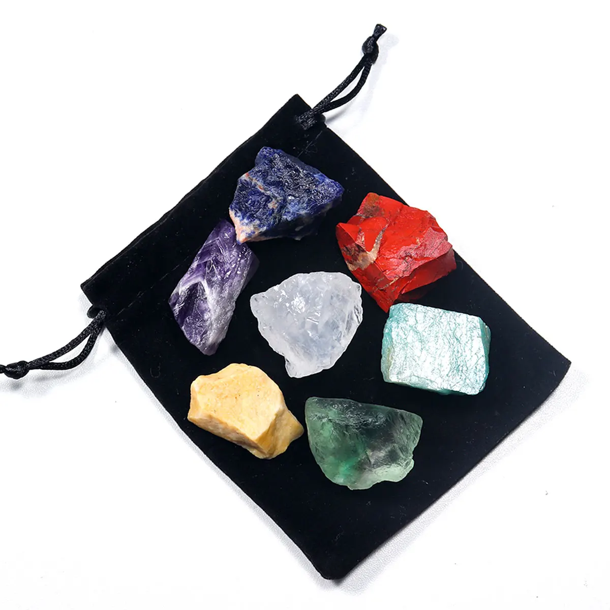 Harmonia dos 7 Chakras – Conjunto Energético de Cristais Naturais - Imagem 7