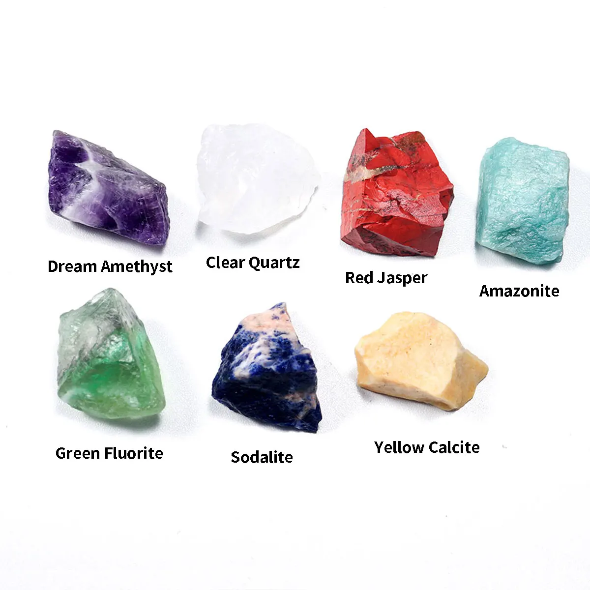 Harmonia dos 7 Chakras – Conjunto Energético de Cristais Naturais - Imagem 3
