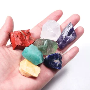 Harmonia dos 7 Chakras – Conjunto Energético de Cristais Naturais
