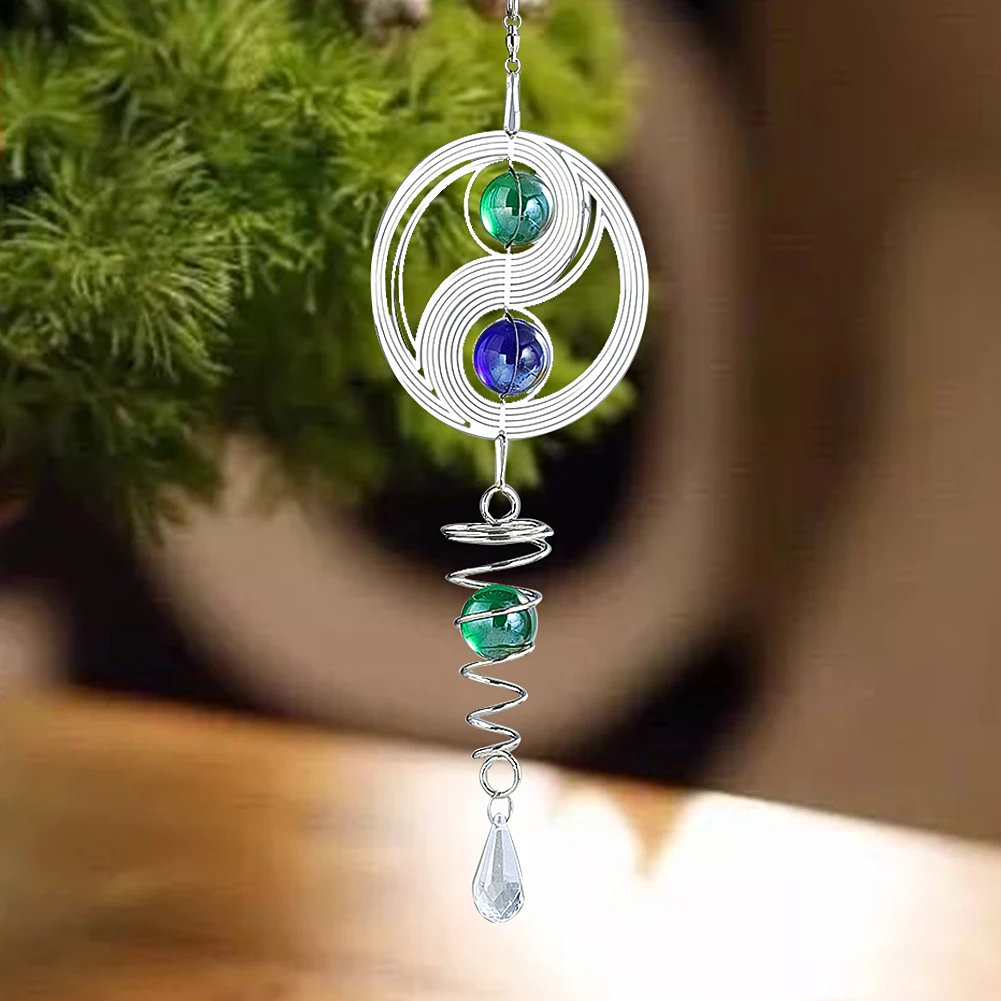 Harmonia Celestial – Estabilizador Cinético Yin Yang 3D 40 cm - Imagem 3
