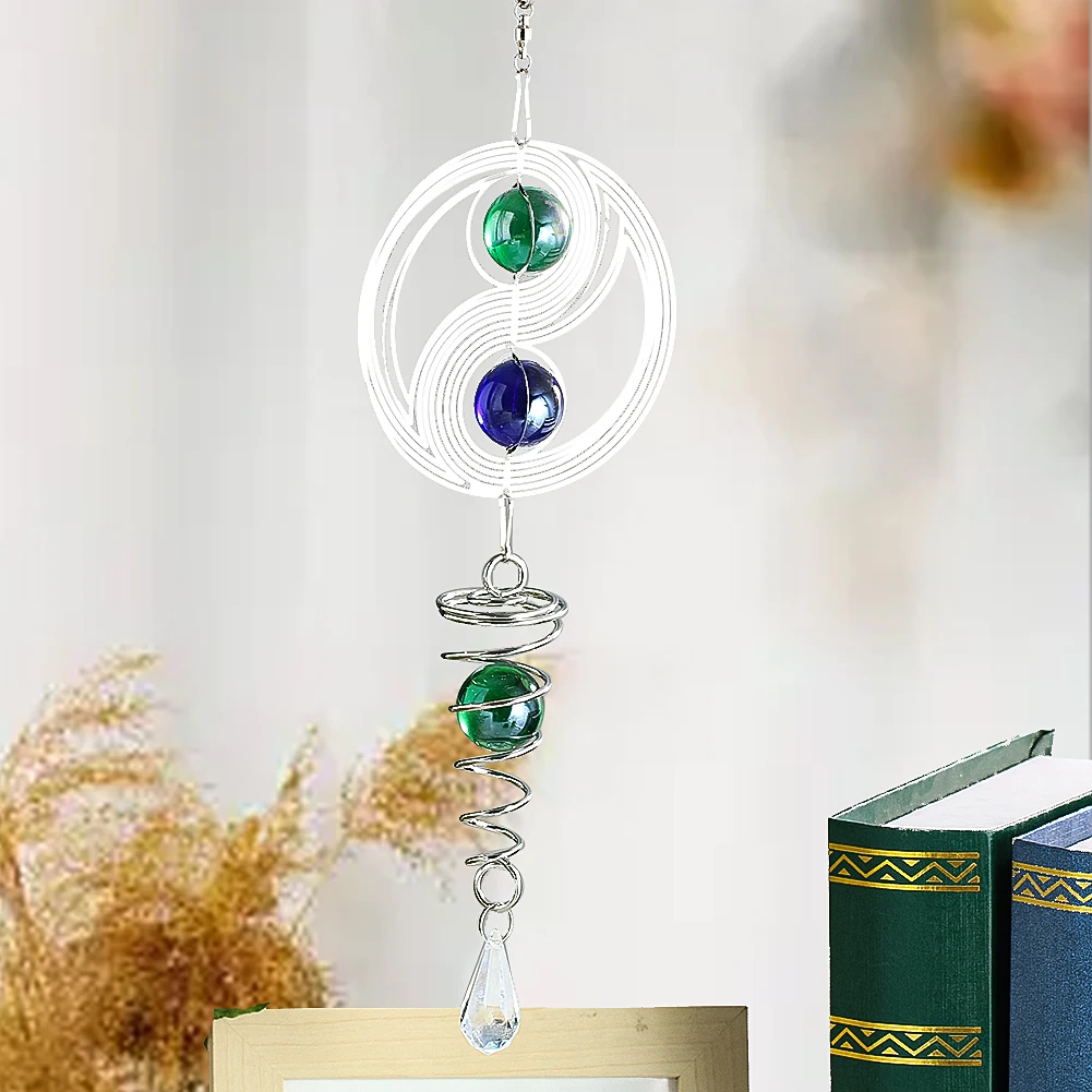 Harmonia Celestial – Estabilizador Cinético Yin Yang 3D 40 cm - Imagem 2