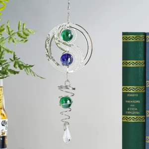 Harmonia Celestial – Estabilizador Cinético Yin Yang 3D 40 cm