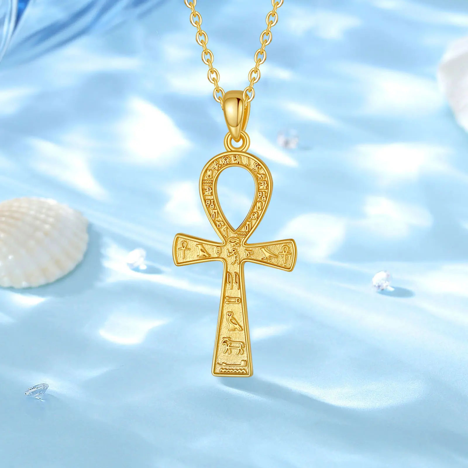 Chave ANK em Prata 925 e Ouro 18K - Imagem 3